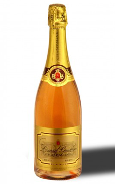 Linard Gontier Champagne Brut Rose, Linard Gontier NV 75cl