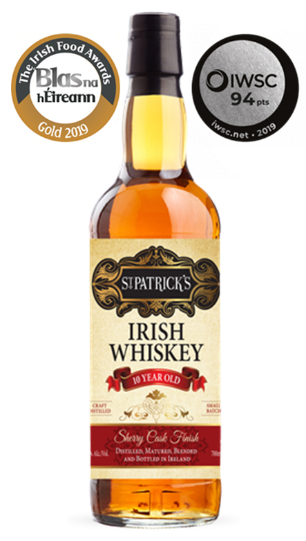 10 Year Old Sherry Cask Finish Irish Whiskey