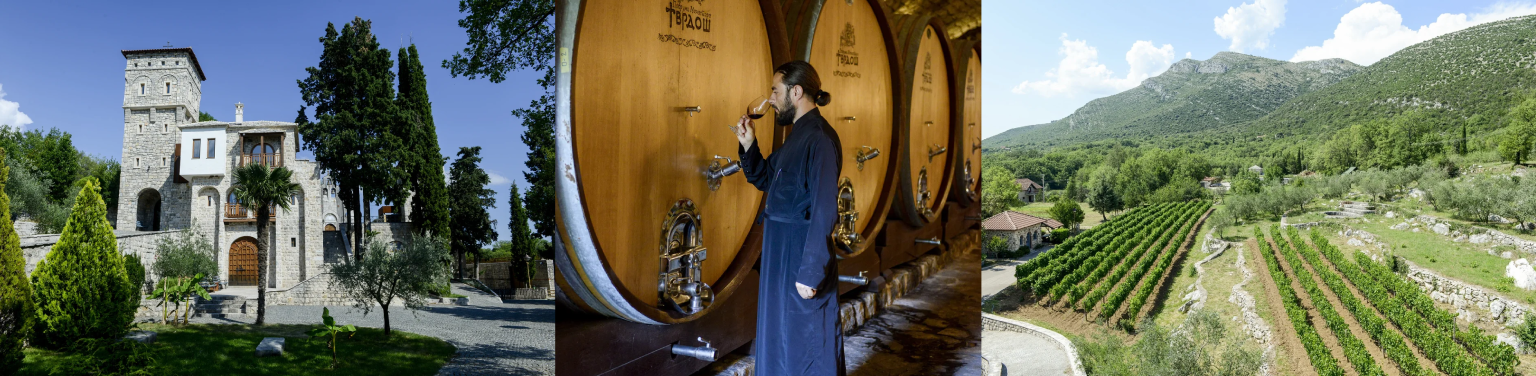 Tvrdoš Monastery Wine Cellar